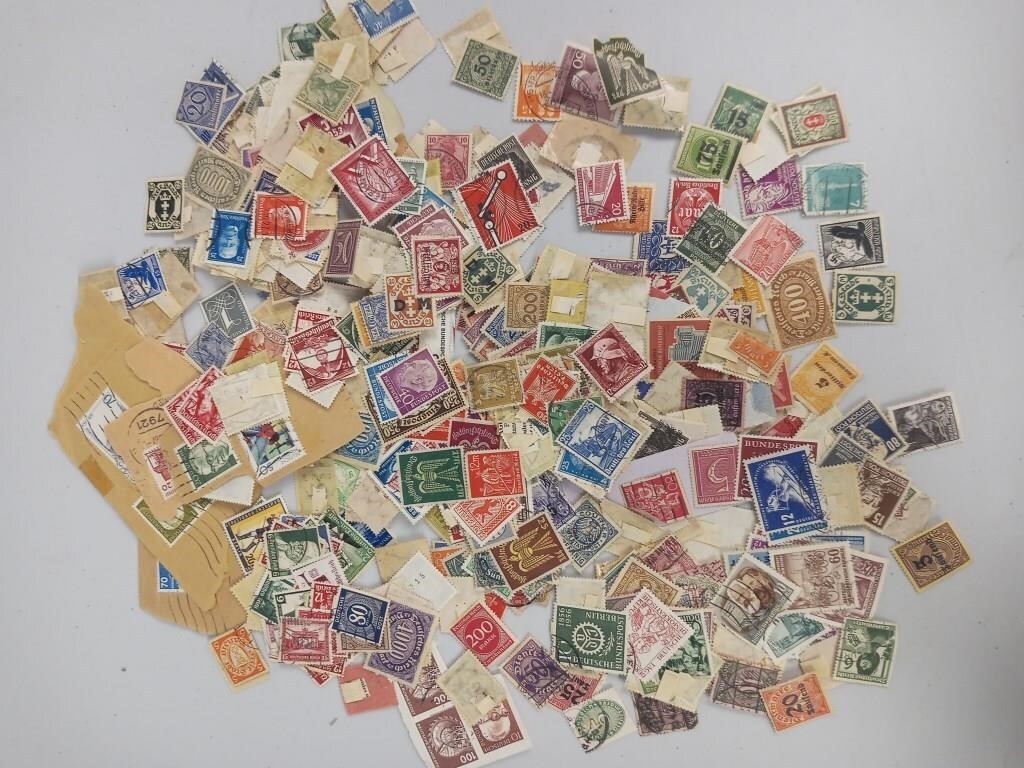 Antique & Vintage German Post Stamps