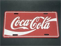vintage 1988 COCA COLA advertising sign LICENSE