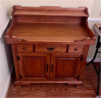 TELL CITY Dry Sink Buffet / Liquor Cabinet