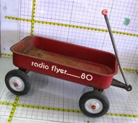 Radio Flyer 80 Wagon - Solid with Surface Rust