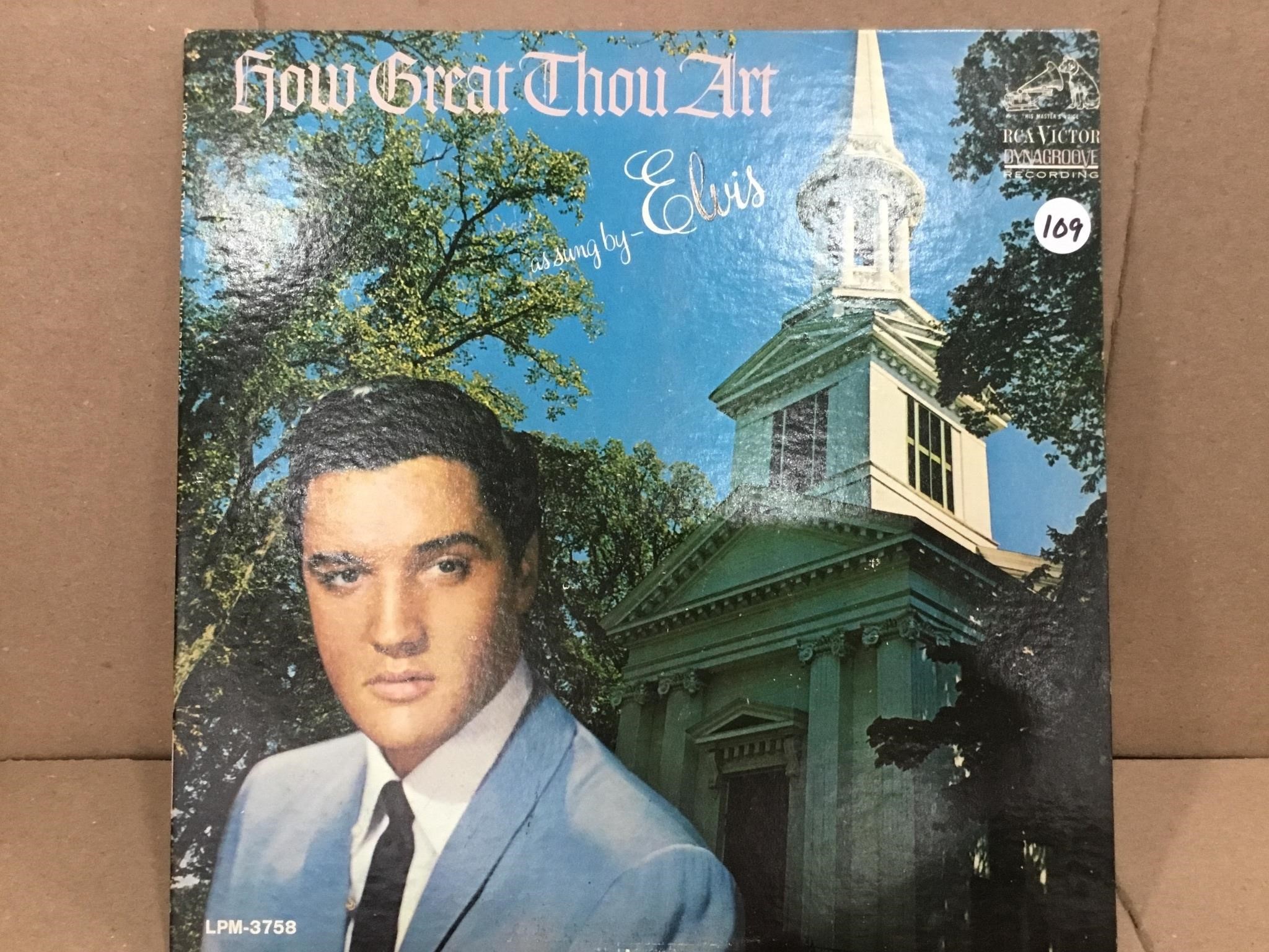 1967 Elvis "How Great Thou Art" Record