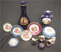 Group of various Limoges porcelain