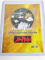 Shohei Ohtani 2012 Rookie Phenoms Rookie Gold