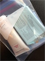 Body lotion and wipes