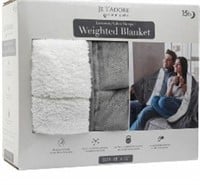 Je T'adore 15 lb. Velvet Sherpa Weighted Blanket