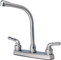 RV/Motorhome Swivel Kitchen Faucet, Brushed Nickel