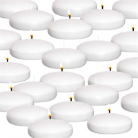 Royal Imports 10 Hour Floating Candles, 3 White U