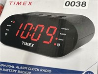 TIMEX ALARM CLOCK RETAIL $20