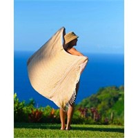 70x38 Turkish Towel, The Sunset Tiki