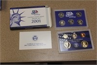 2001 US Mint Proof Set