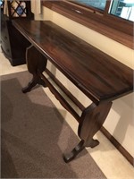 Wood Sofa Table 48" x 16" x 30" H