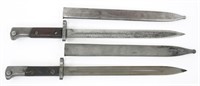 WWII CZECH CSZ MAUSER BAYONET & SCABBARD LOT OF 2