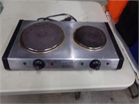 2 burner hot plate