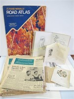 Lot: assorted paper ephemera