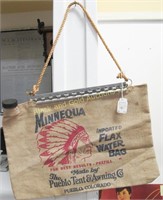 Minnequa Imported Flax Water Bag