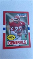 1985 Topps Chewing Gum Doug Flutie USFL Generals #