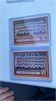 2 Cards Lot: Team ST. Louis Cardinals #243 and Tea