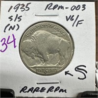 1935-S/S BUFFALO NICKEL RPM-003