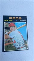 1970 Topps Pete Rose Outfield Reds Auto #100