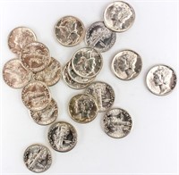 Coin 20 Brilliant Uncirculated Mercury Dimes