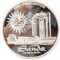 Coin Sands Gaming Token $25 1.5 OZ .999