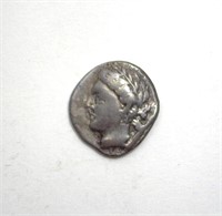 312-286 BC Ennodia VF Hemidrachm