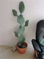 Pair Faux Cactus