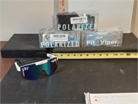 4 prs Pit Viper sunglasses