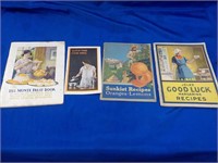 early 20th century recipe booklets