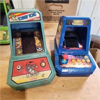 8- Coleco mini arcade games in working order