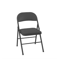 Cosco Black Standard Folding Chair With Padded