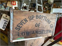7-Up Bottling of Los Angeles wooden crate