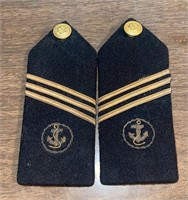 Vintage Pair of Shoulder Boards