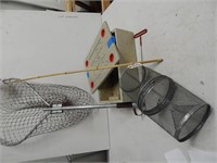 Minnow basket, Fish net, bait box