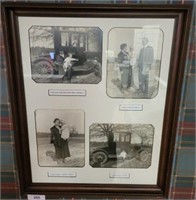 VINTAGE FRAMED FAMILY PHOTOS