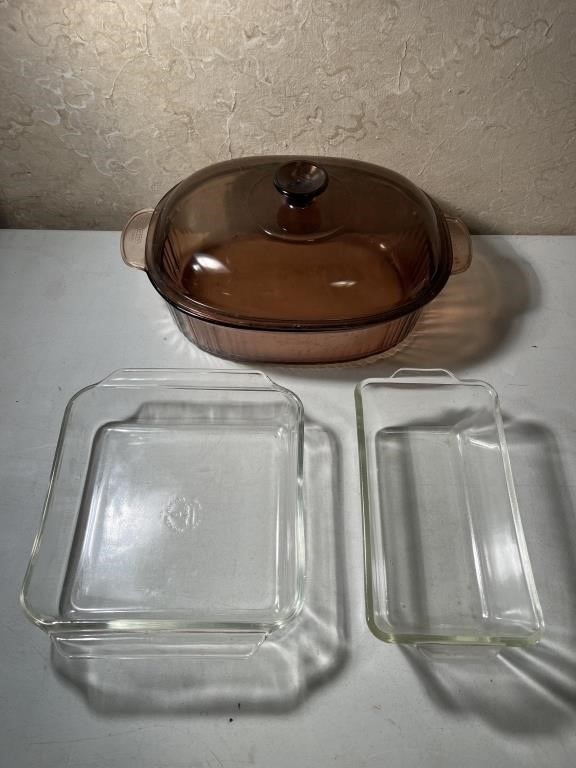 Visionware, Pyrex, Fire King Baking Dishes