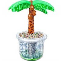 JOYIN 60" Inflatable Palm Tree Cooler, Beach Theme