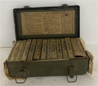 (K) U.S. Military Emergency First Aid Kit