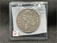 1836 BUST HALF DOLLAR