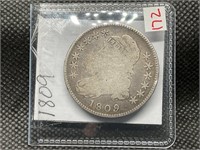 1809 BUST HALF DOLLAR