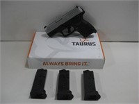 Taurus G3C 9mm Pistol  W/ Three Clips