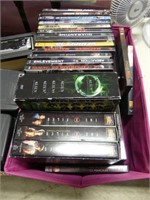 BOX - DVD AND VHS MOVIES