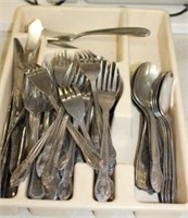 SELECTION OF FLATWARE-VARIOUS DESIGNS