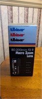 Vintage Albinar 80-200 mm macro zoom camera lens