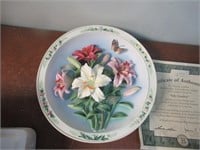Bradford Collector Plate (The Lily Garden)