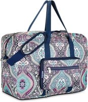 F.FETIVIN Weekender Bag Carry On Bag Travel Duffle