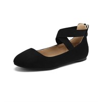 DREAM PAIRS Women's Flats Comfortable Fashion Elas