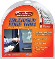 Cowles - 8 Feet of Chrome Truck/SUV Door Edge Guar