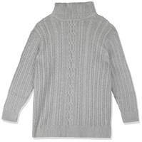 Essentials Women's Fisherman Cable Turtleneck Swe