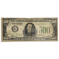 FR. 2202-G 1934-A $500 FRN CHICAGO, IL VERY FINE